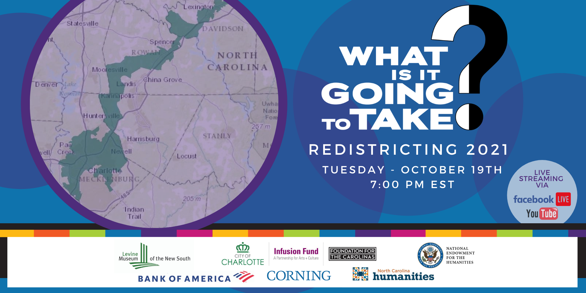 Levine Museum of the New South What Is It Going To Take? Redistricting 2021 Event Image