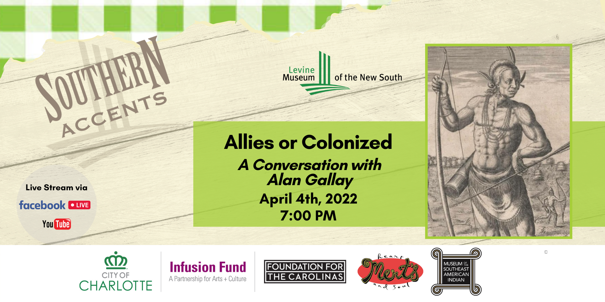 Levine Museum of the New South Southern Accents: Allies or Colonized Event Image