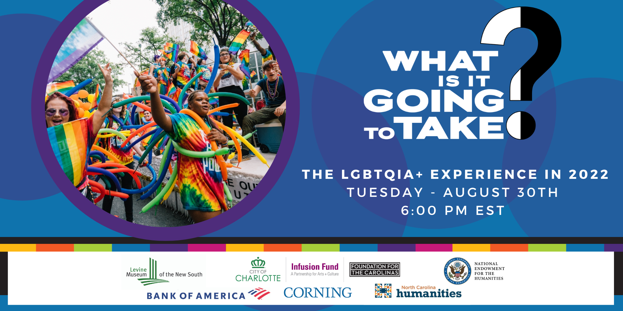 Levine Museum of the New South What Is It Going To Take? The LGBTQIA+ Experience in 2022 Event Image