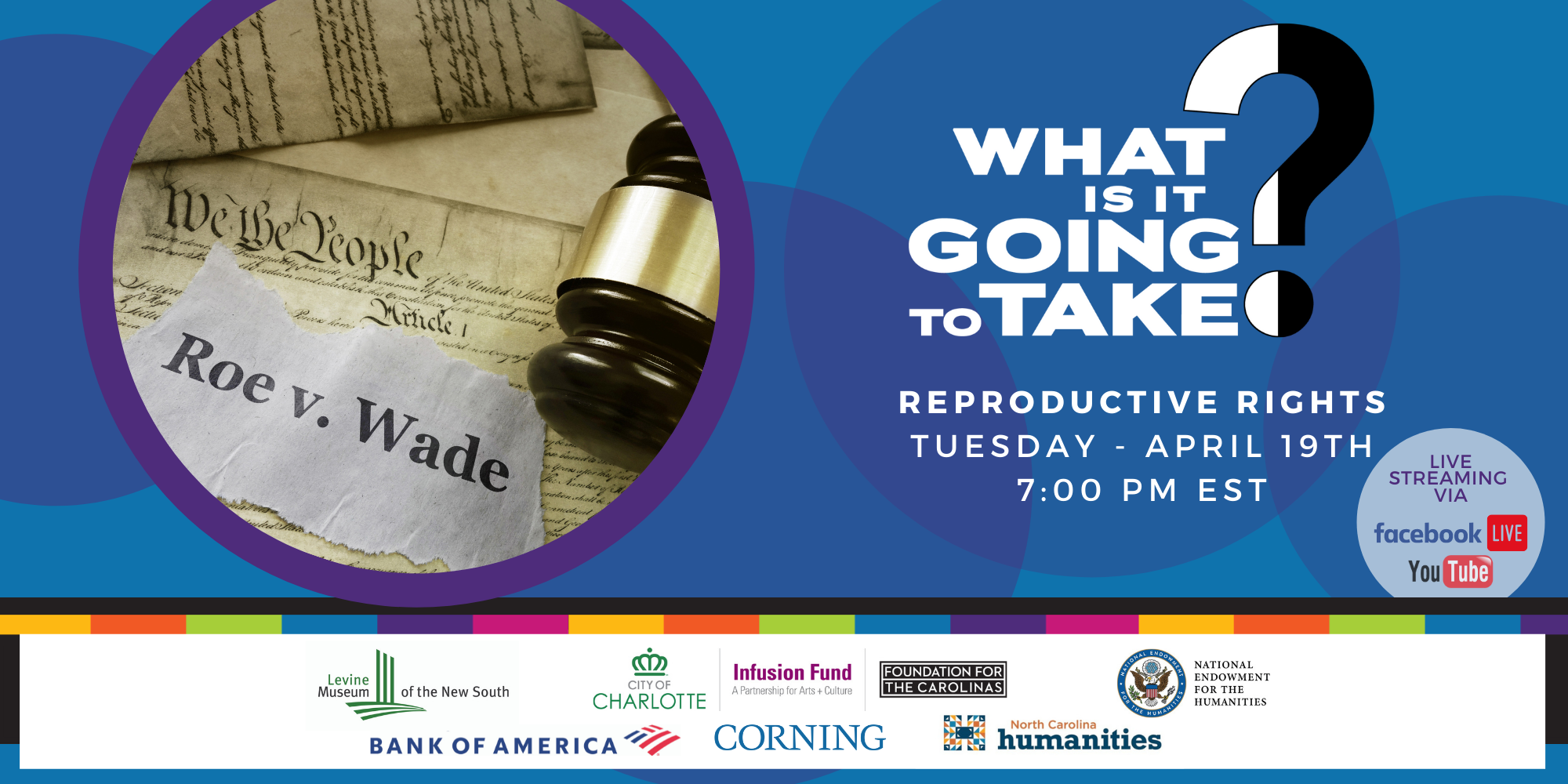 Levine Museum of the New South What Is It Going To Take? Reproductive Rights Event Image