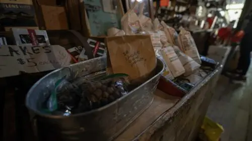 An image of goods at Davis General Store.