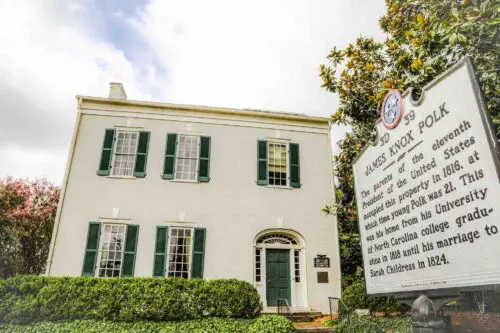 An image of President James K. Polk Home and Museum.