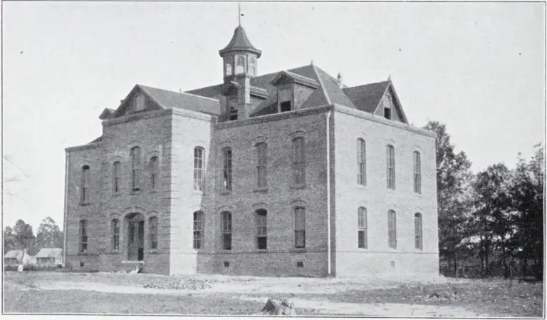 An image Morehhouse Hall at Waters Normal Institute.