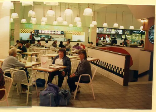 A photo of the Eastland Mall food court.