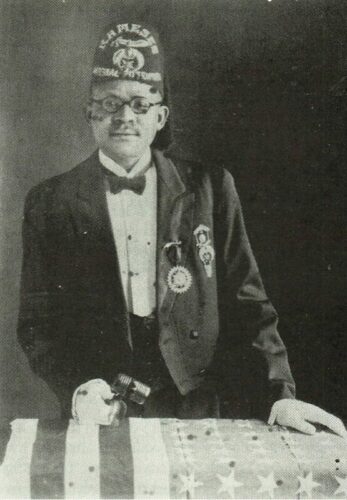 Photo of Caesar Blake Jr in Shriners uniform