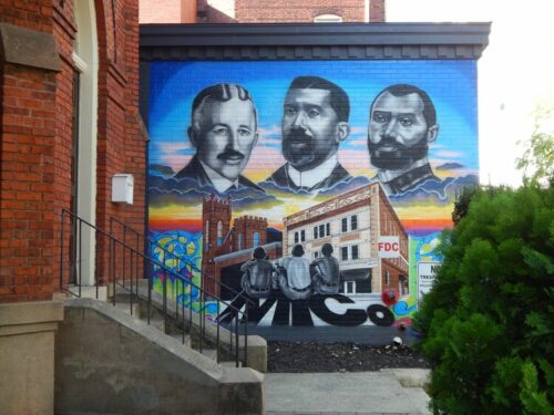 Photo of the MIC Mural in Brooklyn