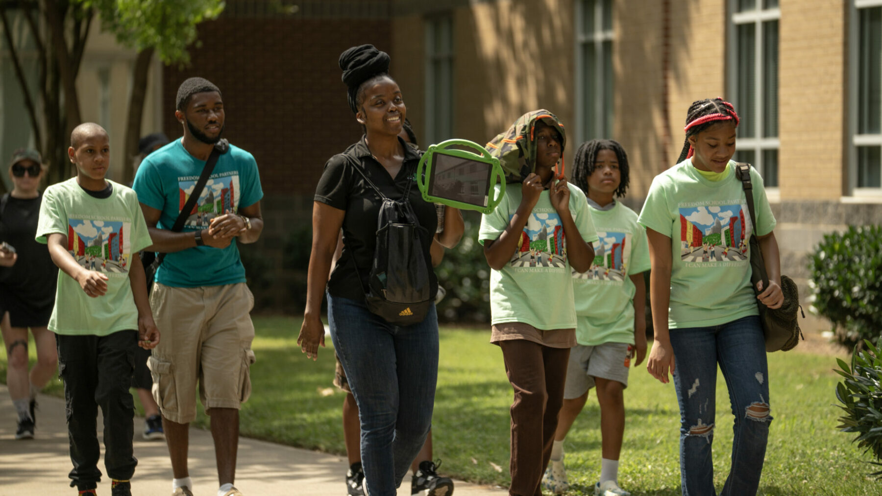 summer and day camps - kids attending camp