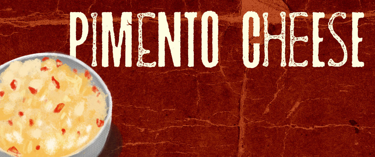 Header image showing a bowl of pimento cheese