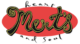 Logo for Mert's Heart and Soul Restaurant