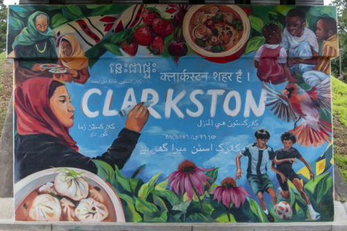 Image of Clarkston Georgia mural