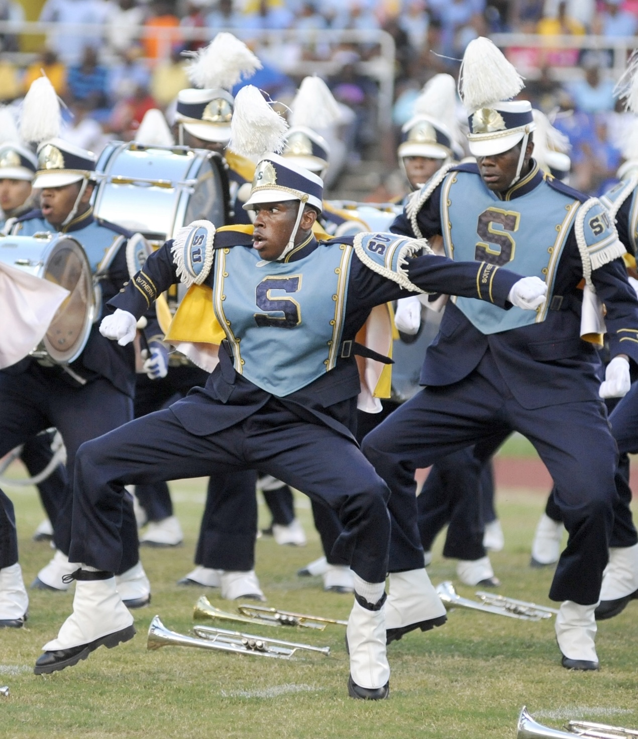 Image of Southern University marching band