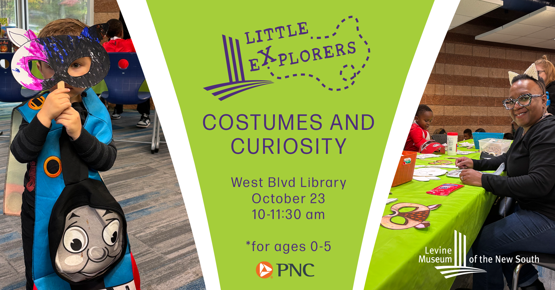 Little Explorers: Costumes & Curiosity event image from Culture + museum calendars.